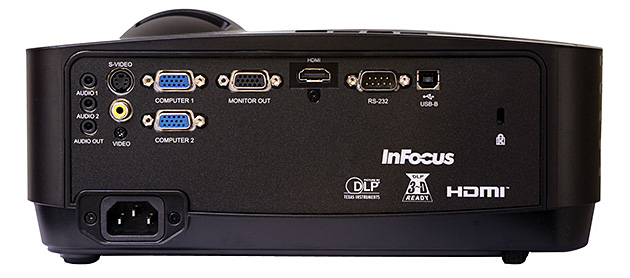 InFocus IN119HDx_connectors
